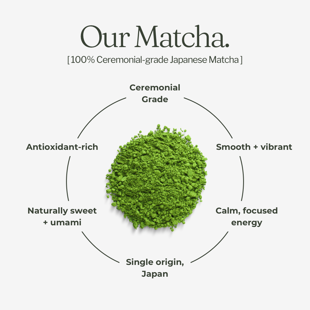 Pure - 100% Ceremonial Grade Matcha