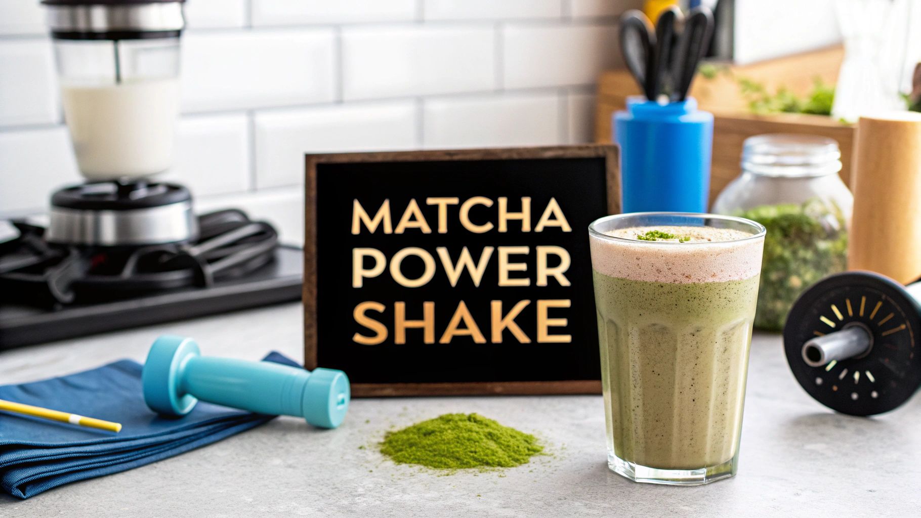 The Ultimate Matcha Tea Protein Shake Recipe