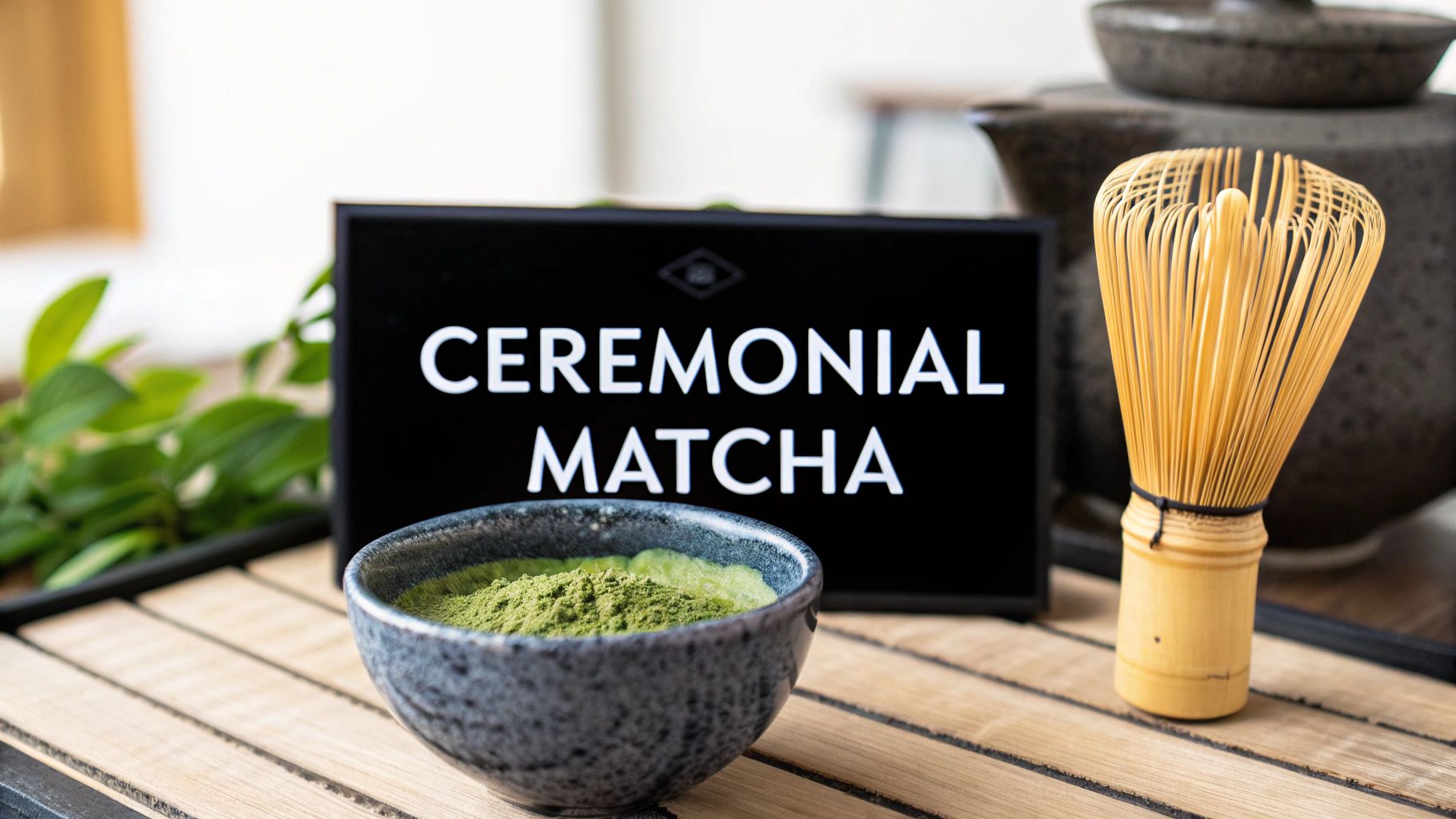 Your Guide to Ceremonial Matcha Green Tea Powder