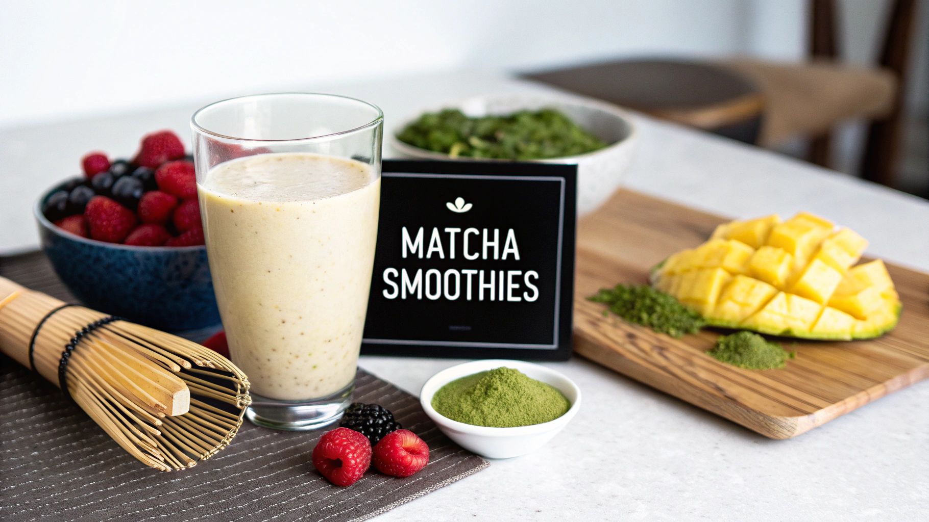4 Energizing Matcha Smoothie Recipes to Elevate Your Day